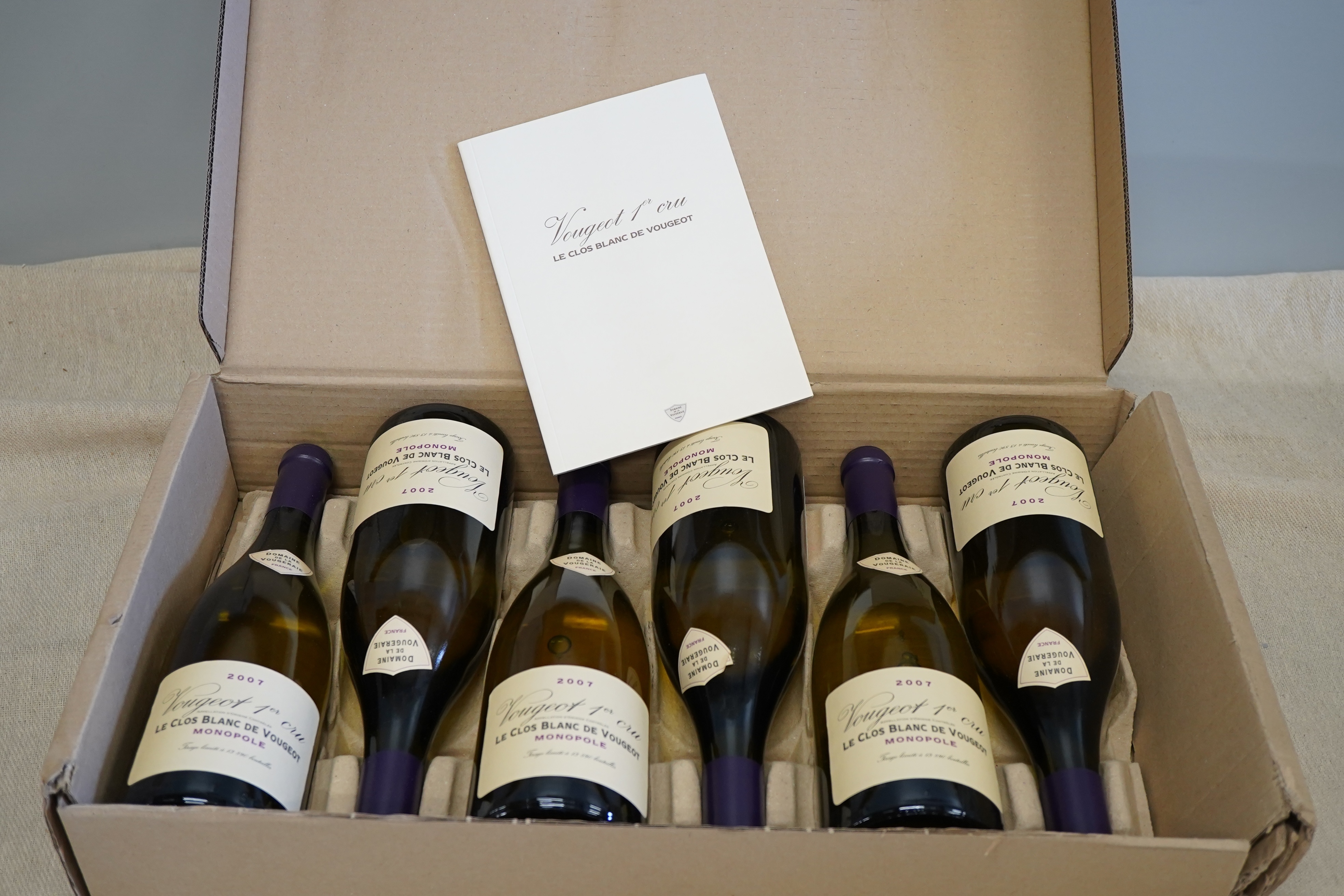 Domaine de la Vougeraie, 'Le Clos Blanc de Vougeot, Monopole', 2007
